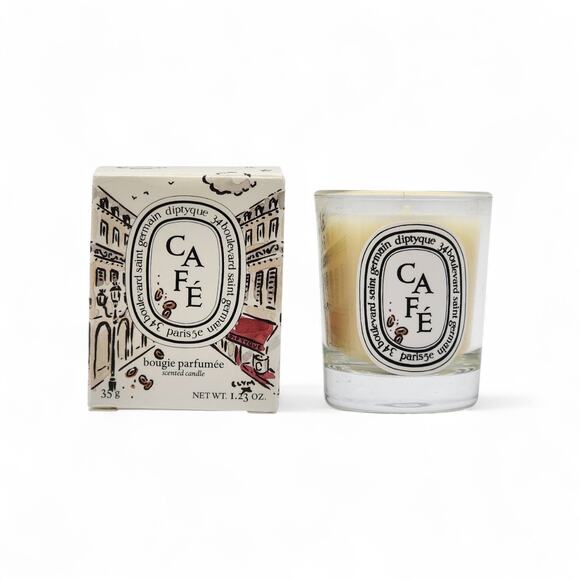 Diptyque Cafe Scented Small Candle 1.23oz 35g - New in Box - Picture 1 of 2